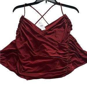 NWT Express Ruched Tank Top